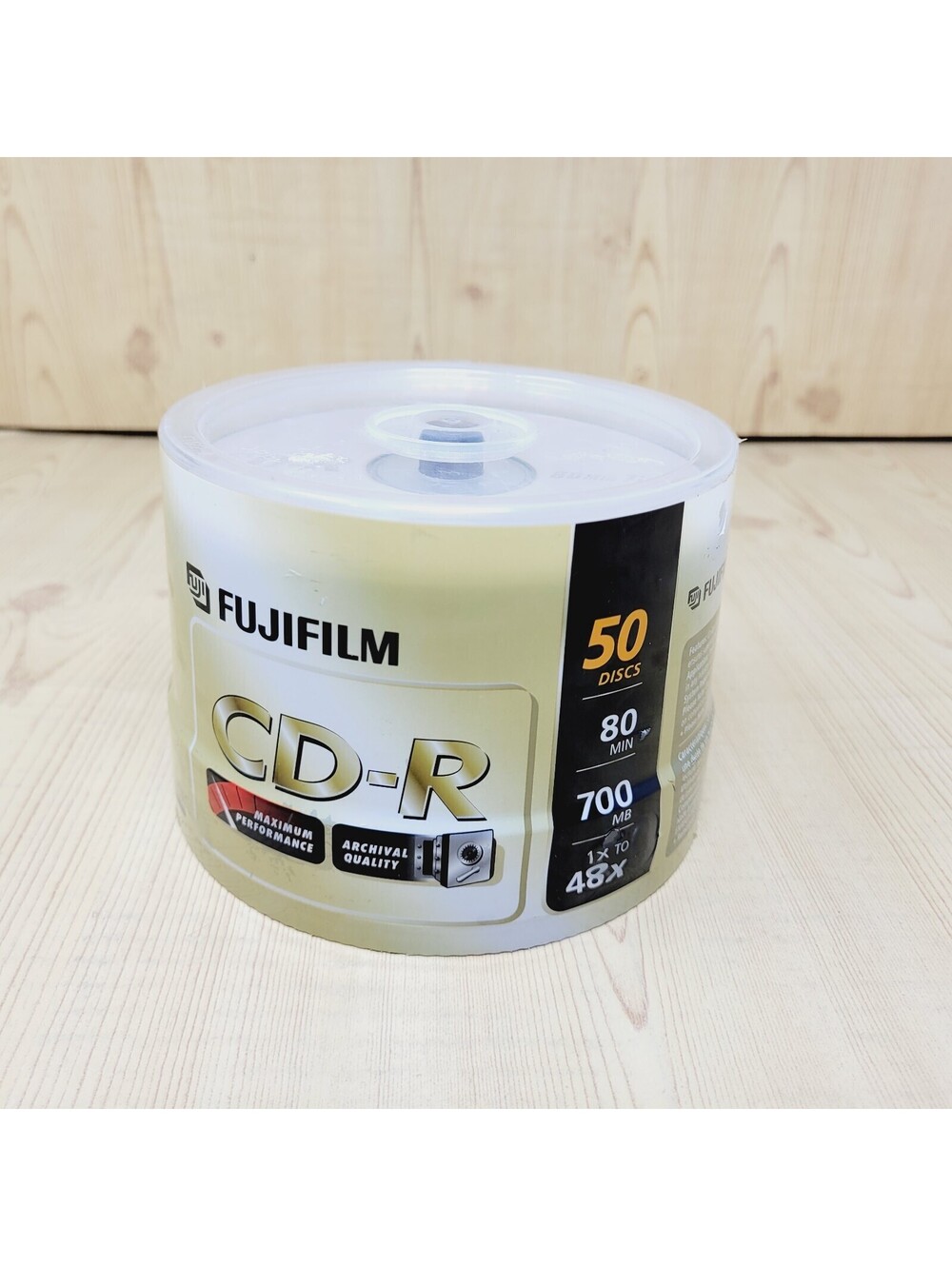 Fujifilm Cd-r Media - 700mb - 120mm Standard - 50 Pack Spindle. New